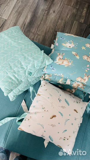 Бортики в детскую кроватку новые