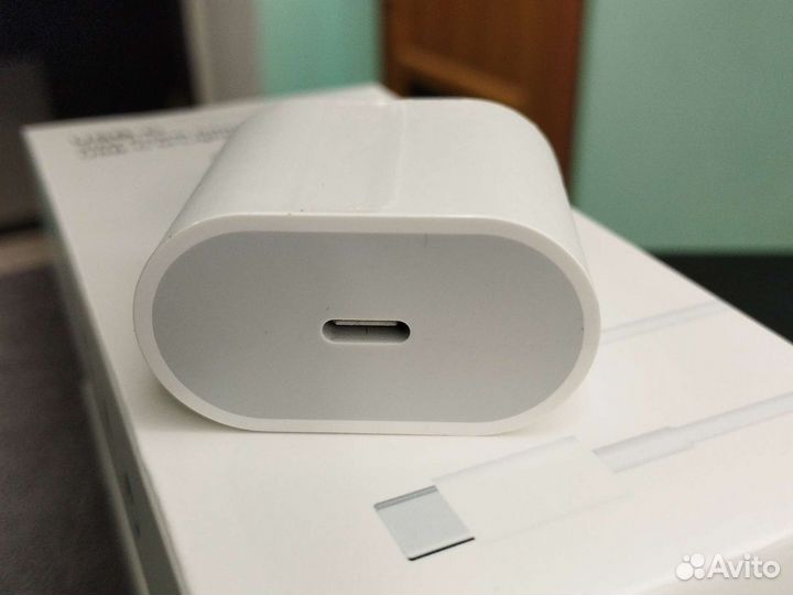 Блок питания iPhone 20w orig комплект провод