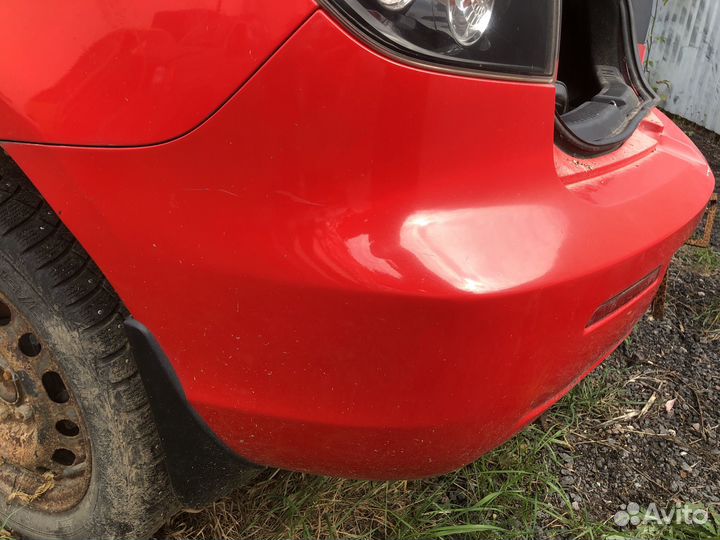 Задний бампер Mazda 3 bk хэтчбек