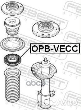 Подшипник опоры амортизатора OPB-vecc OPB-vecc