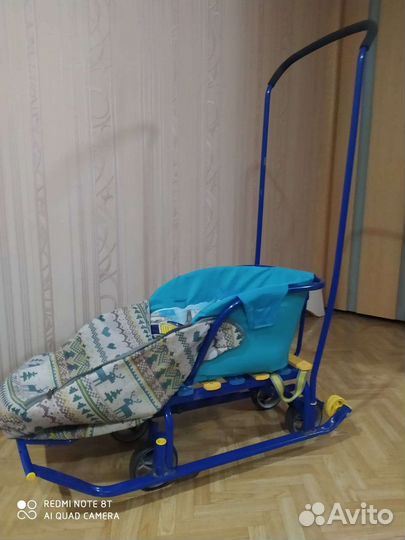 Коляска санки