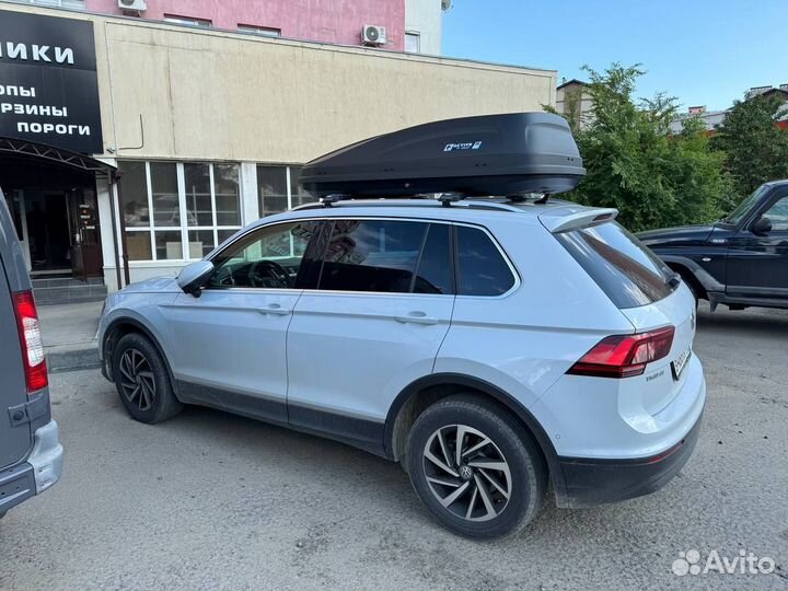 Автобокс на крышу Aktiv M (187 х 44 х 88 см) 450 л