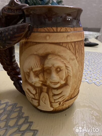 Пивная кружка керамика