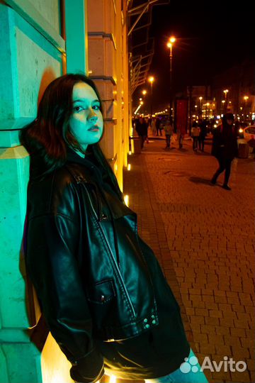 Фотосессия с цветным светом