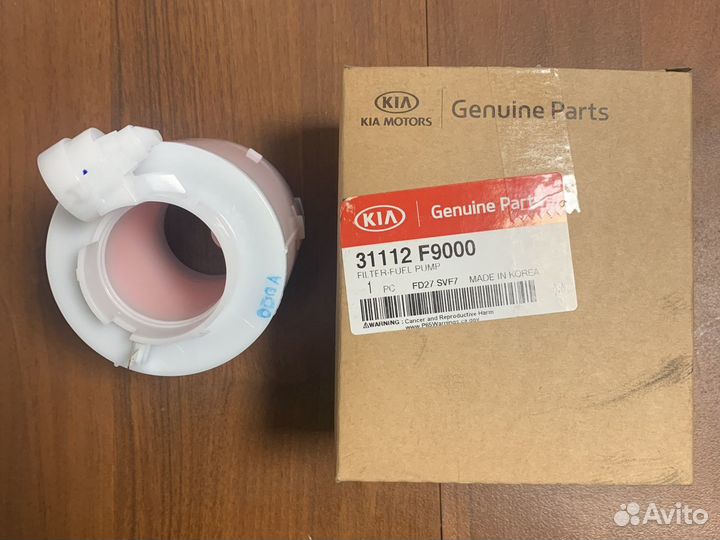 Фильтр бензонасоса Solaris / Rio