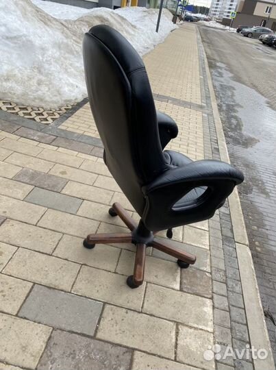 Кресло кожа