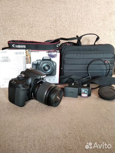 Фотоаппарат зеркальный Canon 4000D
