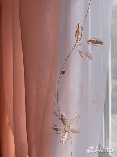 Занавеска и тюль на кухню