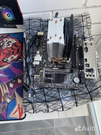 Материнская плата с процессором i3 9100f