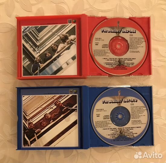 Компакт-диск The Beatles Red & Blue