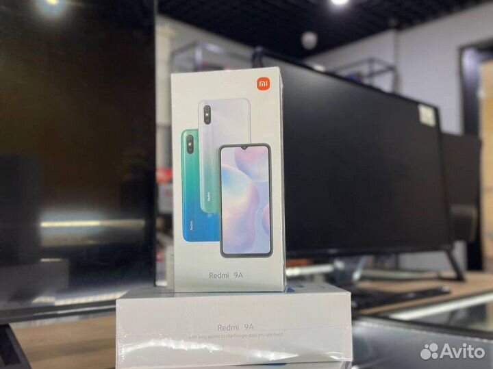Смартфон Redmi 9A 2/32GB Glacial Blue (Лн18)