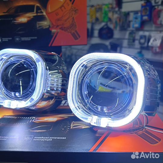 Bi LED линзы aozoom A3 MAX 2024 3,0 дюйма + маски