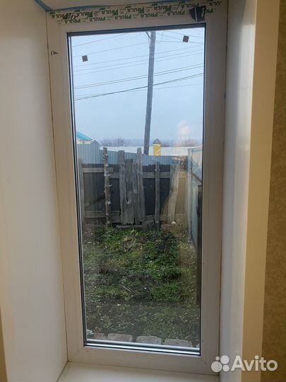 Окна пластиковые бу глухие