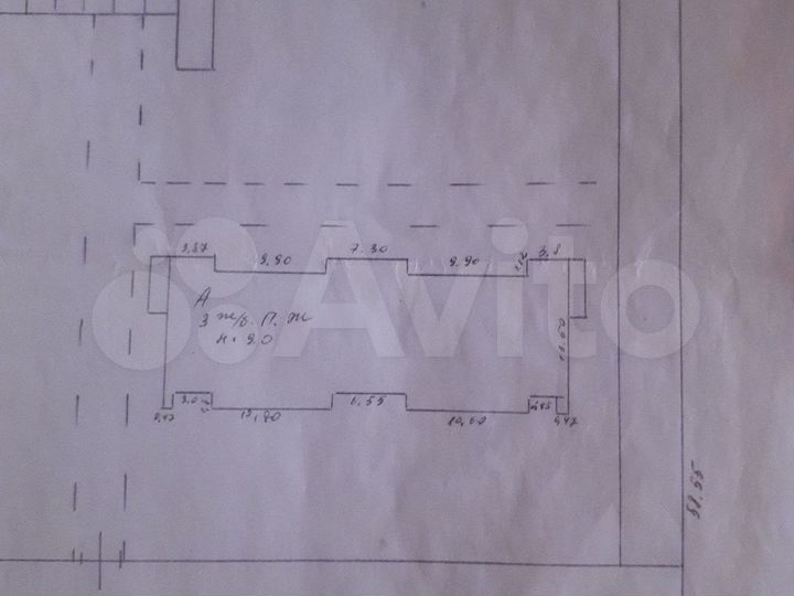 2-к. квартира, 49 м², 1/3 эт.