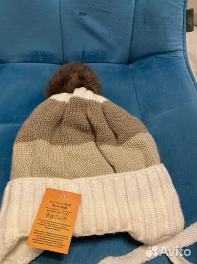 Шапка для мальчика новая 54 р