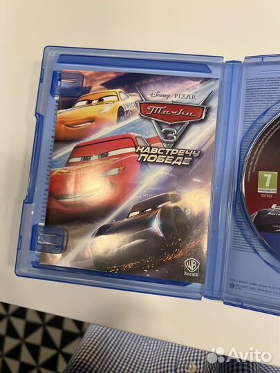 Тачки 3 ps4 диск