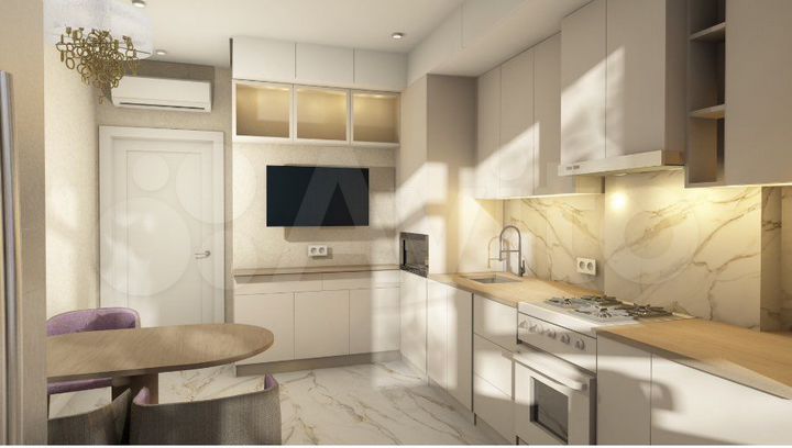 1-к. квартира, 45 м², 4/9 эт.