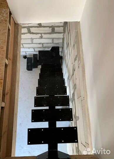 Облицовка бетонных лестниц