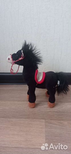 Мягкая игрушка лошадь