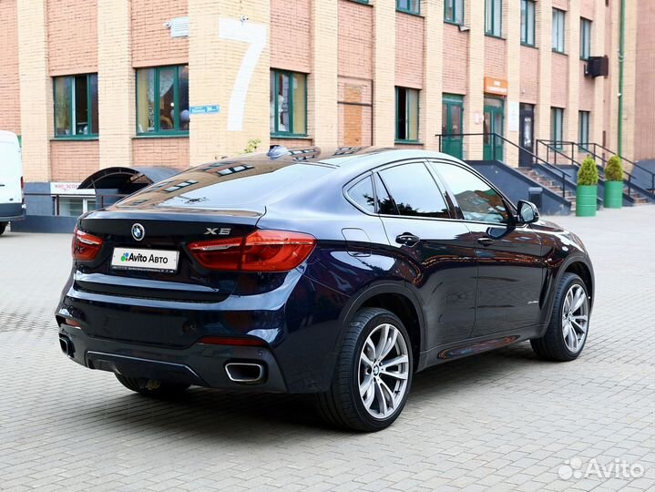 BMW X6 3.0 AT, 2018, 73 000 км