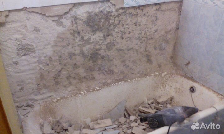 Демонтаж санузла