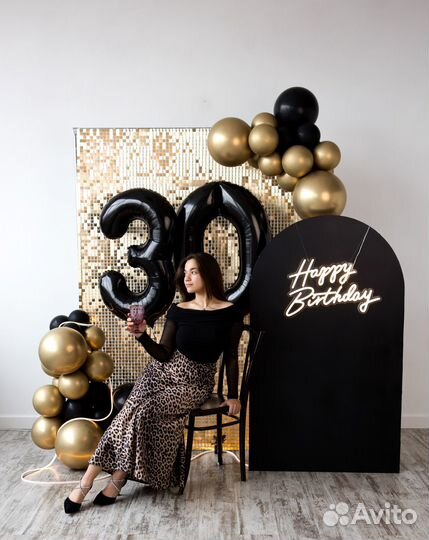 Фотозона Оформление шарами Выпускной