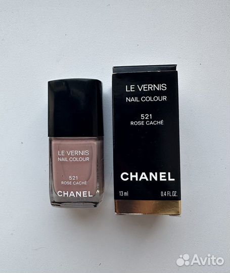 Chanel лак для ногтей 521 rose cache