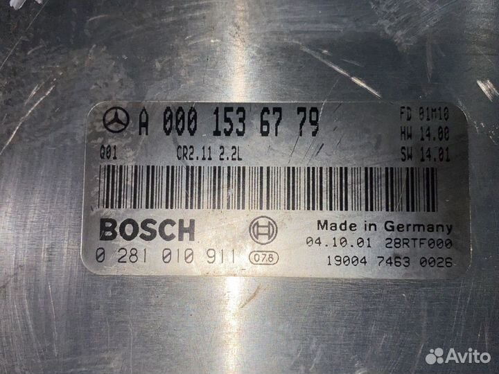 Эбу A0001536779 Mercedes W203