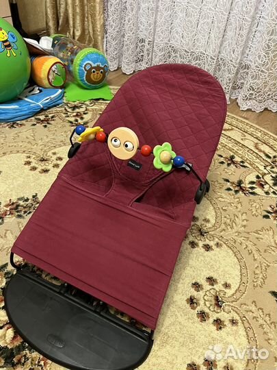 Шезлонг детский для новорожденного