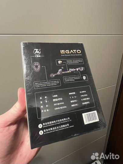 Новые наушники 7hz Legato