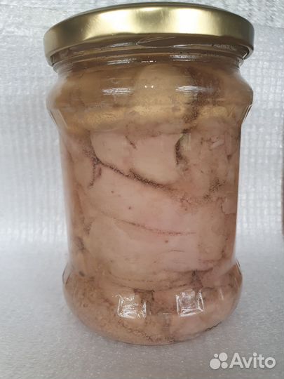 Печень трески в стекле 0.5