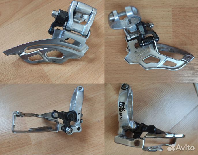 Переключатель передний 3ск, манетка 3ск (ассорти)