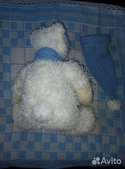 Мишка Тедди в пледе