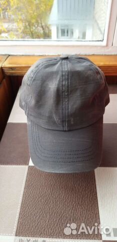 Бейсболка мужская серая 