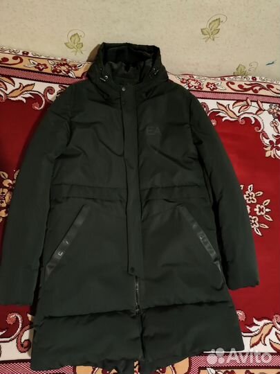 Пуховик мужской длинный новый 56