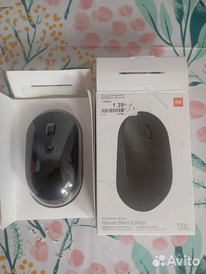 Беспроводная мышь xiaomi silent edition