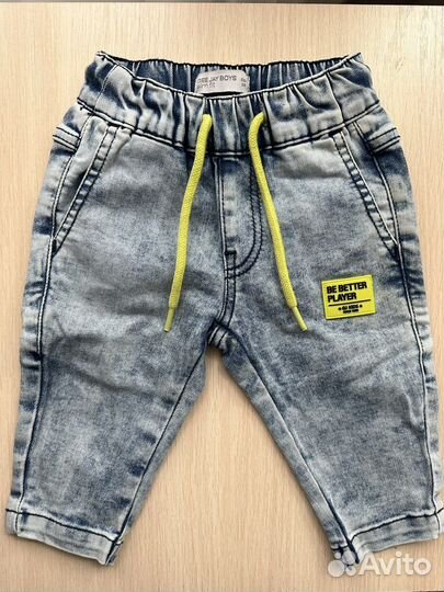 Джинсы для мальчика 80