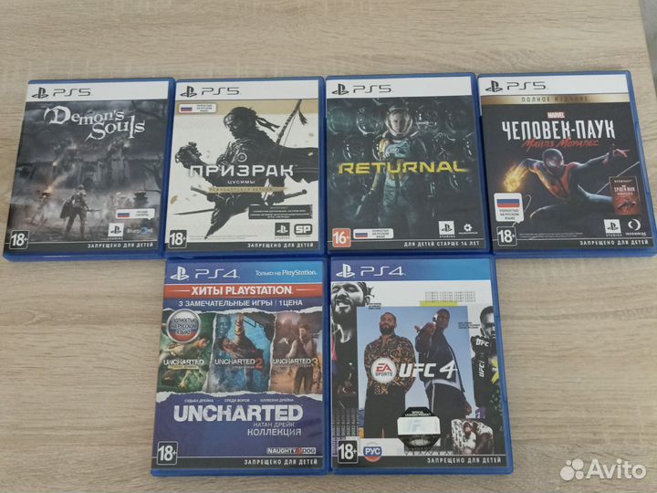 Игры для ps5 и ps4