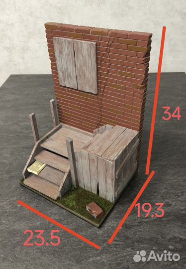 Подставка диорама 1/6 масштаб