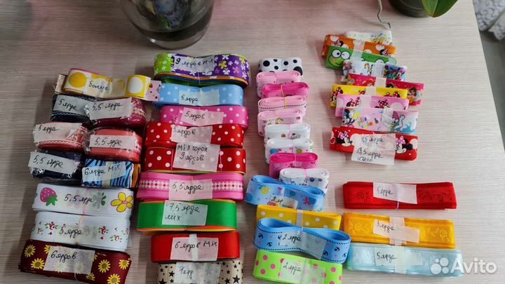 Ленты микс для рукоделия