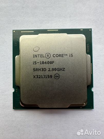 Процессор intel core i5 10400f новый