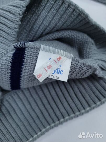 Винтажный акриловый свитер Made in England