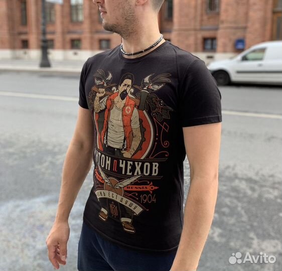 Футболка Mother Russia - Антон п. Чехов