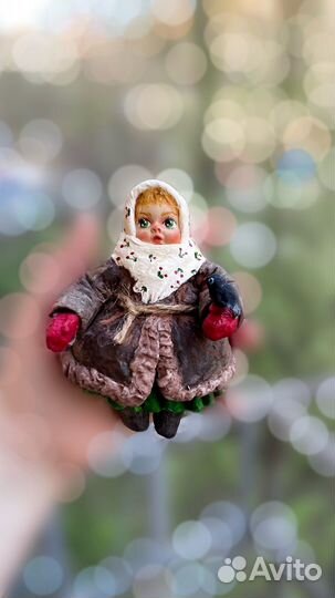 Ватная игрушка 