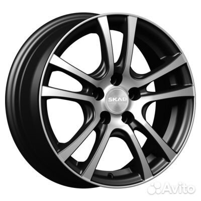 Скад 6x15/4x100 ET48 D54,1 Дели Алмаз