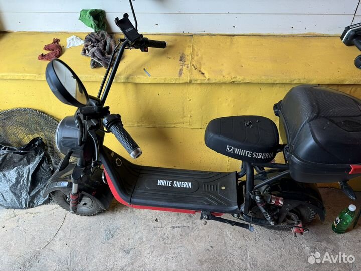 Электроскутер white siberia