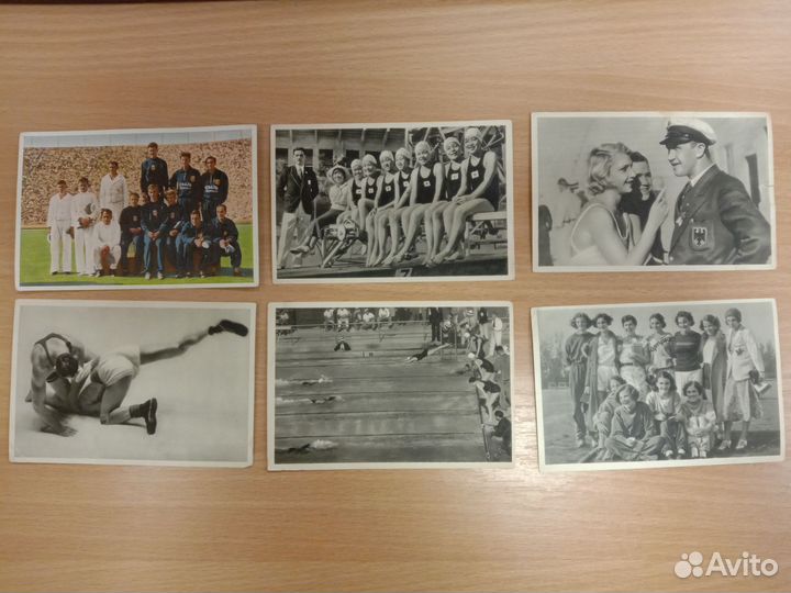 Сигаретные вкладыши (карточки) Олимпиада 1932