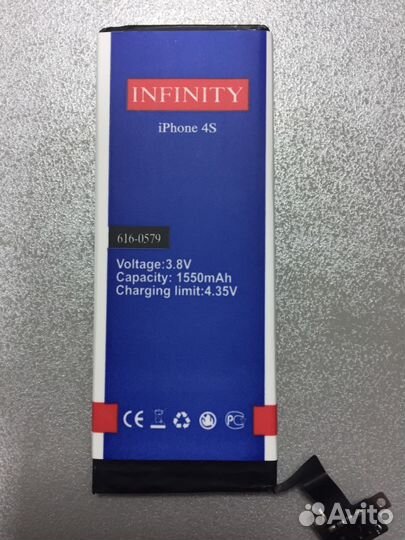 Аккумулятор на iPhone 4S infinity