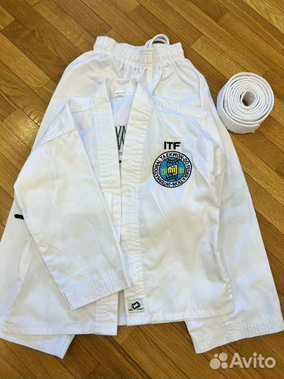Форма для тхэквондо, детская, 110-120 рост