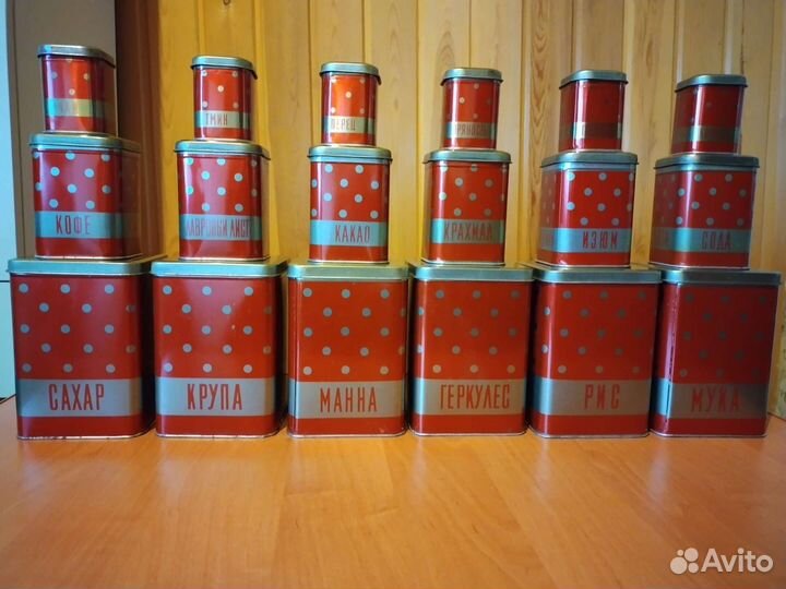 Жестяные банки СССР